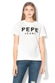 Pepe Jeans London Tricou cu imprimeu logo Minerva Femei