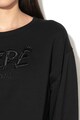 Pepe Jeans London Sofi pulóver hímzett logóval női