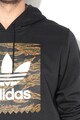 adidas Performance Camo gördezskás kapucnis pulóver logómintával férfi