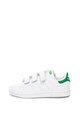 adidas Originals Pantofi sport de piele, cu detalii contrastante Stan Smith Fete