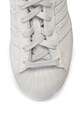 adidas Originals Pantofi sport de piele cu textura de piele de sarpe Superstar Femei