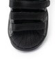 adidas Originals Pantofi sport de piele cu benzi velcro Superstar Baieti