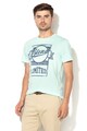 BLEND Tricou slim fit cu imprimeu text Barbati