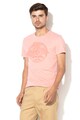 BLEND Tricou slim fit cu imprimeu text Barbati