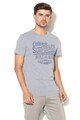 BLEND Tricou slim fit cu imprimeu text Barbati