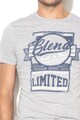 BLEND Tricou slim fit cu imprimeu text Barbati