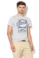 BLEND Tricou slim fit cu imprimeu text Barbati