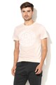 BLEND Tricou slim fit cu imprimeu text Barbati