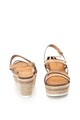 Gian Marco Venturi Sandale wedge tip espadrile decorate cu strasuri Femei