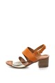 Zee Lane Sandale slingback de piele, cu toc masiv Felicia Femei