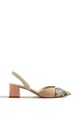 Mango Sandale slingback de piele sintetica Daniela Femei