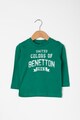 United Colors of Benetton Bluza cu imprimeu logo Baieti