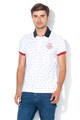 Galvanni Tricou polo cu model grafic Juneau Barbati