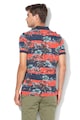 Galvanni Tricou polo cu model floral Arley Barbati