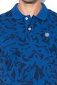 Galvanni Tricou polo cu model abstract Blek Barbati