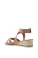 NEXT Sandale wedge tip espadrille de piele Femei