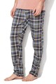 Skiny Recreate Trend kockás pizsama nadrág férfi