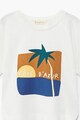 Mango Tricou cu imprimeu grafic Fete