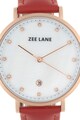 Zee Lane Кварцов часовник с декоративни камъни Жени