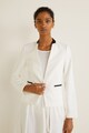Mango Sacou elegant cu garnituri de piele sintetica Leli3 Femei