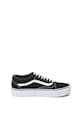 Vans Tenisi unisex flatform cu insertii de piele intoarsa Old Skool VN0A3B3UY28 Barbati