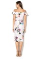 Little Mistress Rochie cu decolteu pe umeri si model floral Femei