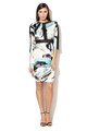 Little Mistress Rochie cambrata cu model abstract Femei