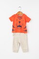 Tom Tailor Kids Állatmintás póló és rövid szabadidőnadrág szett Fiú