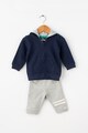 Tom Tailor Kids Set de pantaloni sport si hanorac cu fermoar, cu design dinozaur Baieti