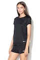 Nike Tricou cu insertii de plasa, pentru alergare Femei