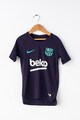 Nike Standard fit futballpóló raglánujjakkal Lány