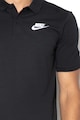Nike Тениска от пике с яка и бродирано лого Мъже