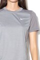 Nike Tricou cu insertii de plasa, pentru alergare Femei