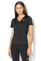 Nike Tricou cu decolteu in V si Dri-Fit, pentru antrenament Femei