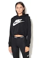 Nike Crop kapucnis pulóver logóval női