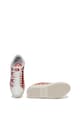 DESIGUAL Pantofi sport flatform de piele ecologica cu imprimeu text Star Coca Cola Femei