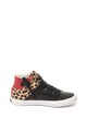 Guess Pantofi sport mid-hi cu detalii de piele cu par scurt Fete