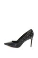 GUESS Pantofi de piele, cu toc stiletto si nituri Femei