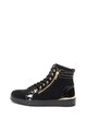 GUESS Pantofi sport high top de piele intoarsa Femei