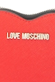Love Moschino Портмоне Rosso от еко кожа с форма на сърце Жени