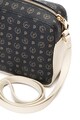 Pollini Geanta crossbody de piele cu imprimeu logo Femei