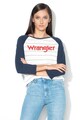 Wrangler Bluza in dungi cu logo Femei