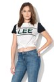 Lee Tricou slim fit cu logo Femei