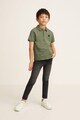 Mango Tricou polo cu broderie discreta Paris Baieti