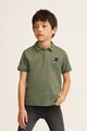 Mango Tricou polo cu broderie discreta Paris Baieti