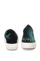 Oakoui Pantofi slip-on flatform decorati cu strasuri Eva Femei