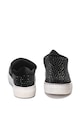 Oakoui Pantofi slip-on flatform cu aplicatii cu strasuri Eva Femei