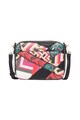 DESIGUAL Geanta crossbody de piele ecologica, cu imprimeu Femei