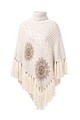 DESIGUAL Poncho cu guler inalt Femei