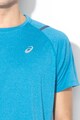 Asics Tricou cu detaliu logo, pentru alergare Barbati